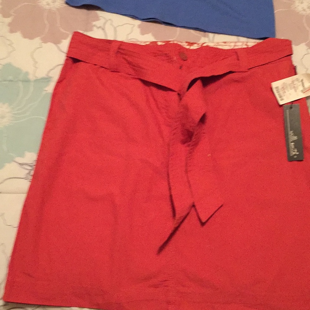 Cute skirt mini coral Sz 12